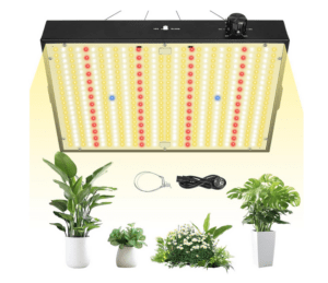 LED Pflanzenlampe, UV IR Vollspektrum Grow Lampe mit Dimmfunktion