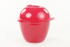 TUPPERWARE To Go Apfelbox pink/rot