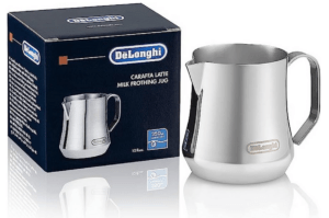 6. De'Longhi Milchkännchen DLSC060, 350 ml, Edelstahl