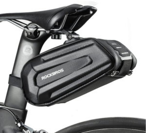 ROCKBROS Fahrrad Satteltasche Fahrradtasche Wasserabweisend 3D Hard Shell Fahrradsitz Tasche mit Schnellverschluss für MTB Rennrad 1,8L