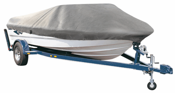 Abdeckplanen für Boote: GRAU 487cm x 180cm