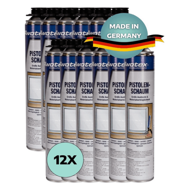 2k Pu Schaum: 12 x Pistolenschaum B2 750 ml